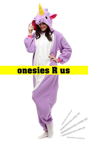 Unicorn Onesie (Purple)