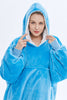 HOODIE HUG Blanket Blue