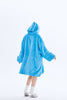 HOODIE HUG Blanket Blue