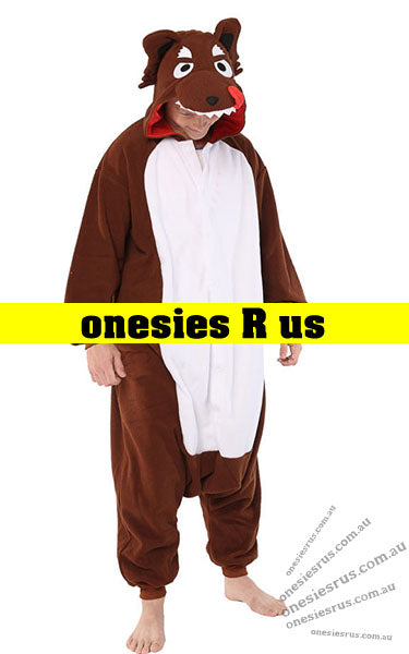 Wolf (Brown) Onesie