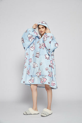 HOODIE HUG Blanket Elephant
