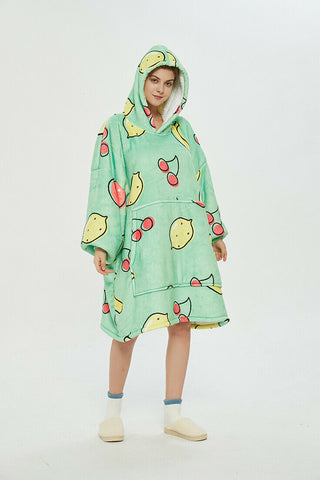 HOODIE HUG Blanket Fruit Salad