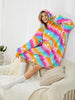 HOODIE HUG Blanket Galaxy Vivid