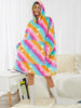 HOODIE HUG Blanket Galaxy Vivid