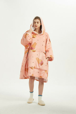 HOODIE HUG Blanket Ice Cream