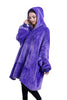HOODIE HUG Blanket Purple