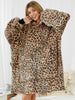 HOODIE HUG Blanket Leopard