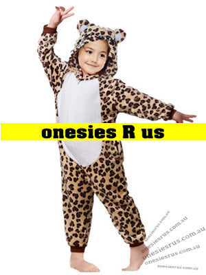 Kids Leopard Bear Onesie