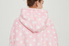 HOODIE HUG Blanket Polka Dots (Pink)