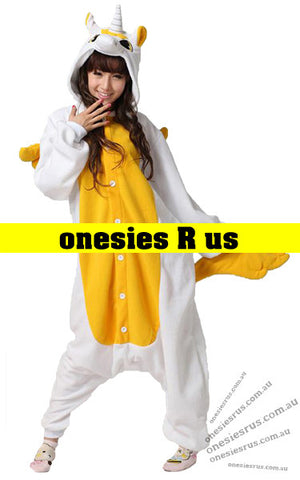 Unicorn Onesie (Yellow)