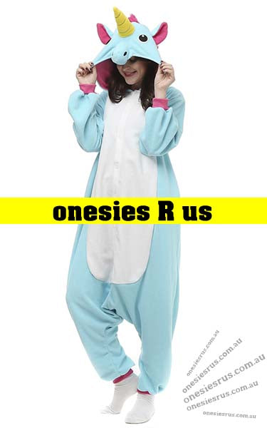 Unicorn Onesie (Majestic Blue)