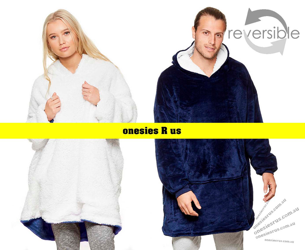 HOODIE HUG Blanket (Ocean Indigo Blue)