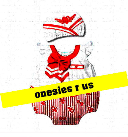 Flight Attendant Baby Onesie Romper