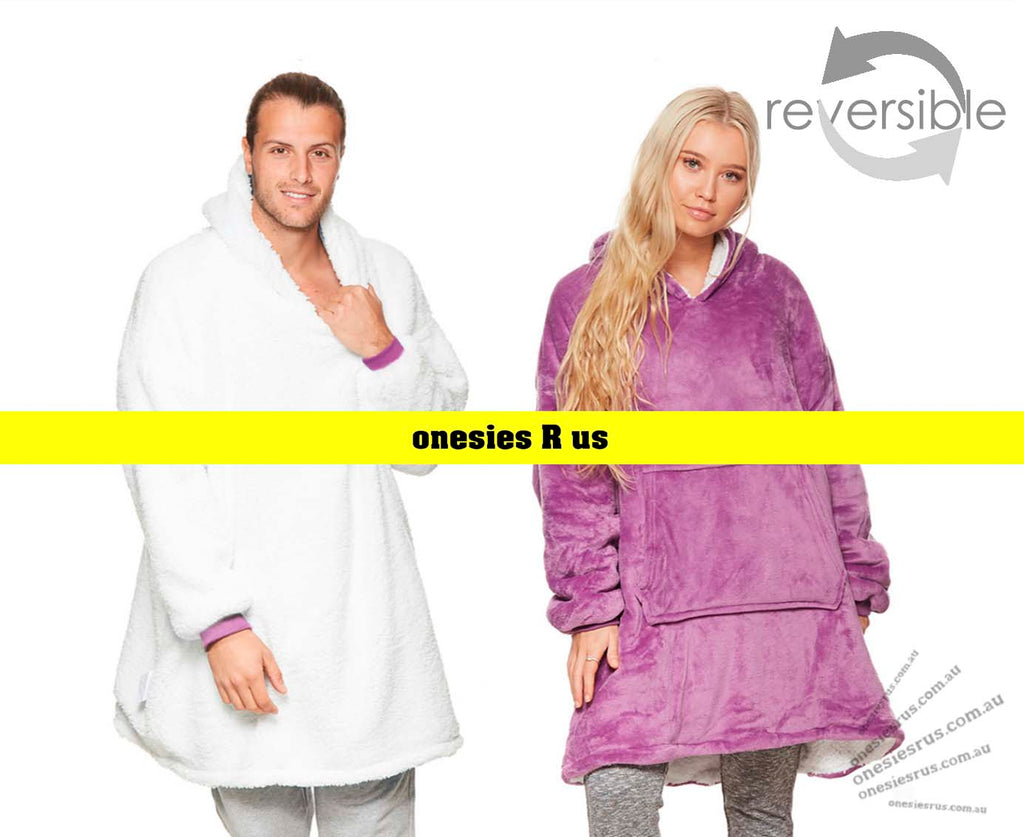 HOODIE HUG Blanket (Lilac Purple)