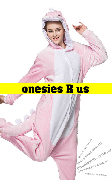 Dinosaur (Pink) Onesie