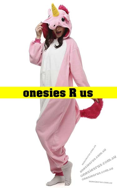 Unicorn Onesie (Majestic Pink)