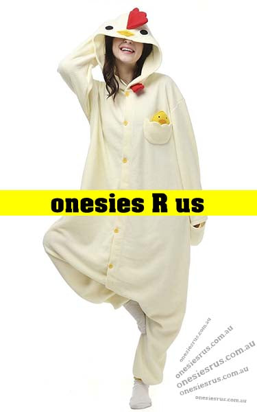 Chicken Onesie (White)